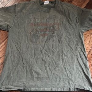 Harley-Davidson Green Short Sleeve Tee